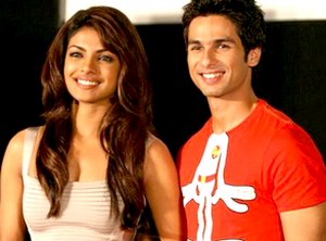 Priyanka Chopra, Shahid Kapoor