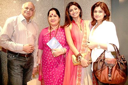 Shilpa Shetty Family