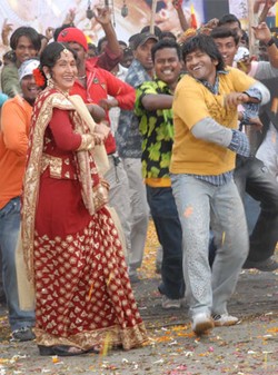 Puneeth with Raj heroines