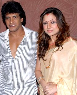 Upendra with wife Priyanka