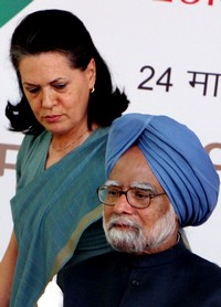 Sonia Gandhi, Manmohan Singh